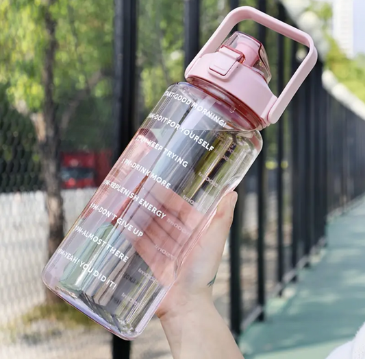 2L/67.63oz Large Capacity Scale Water Bottle.