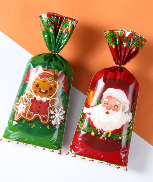 25 Piece Christmas Candy Bags