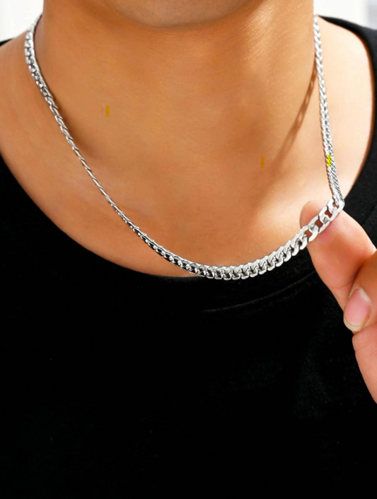 1pc Fashion Minimalist Chain Necklace for Men